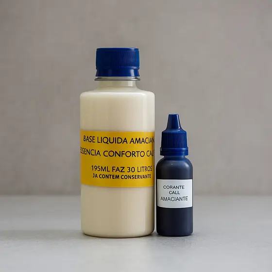 Base liquida amaciante faz 30 litros completo conf*orto clássico