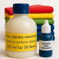 Base liquida amaciante faz 50 litros completo conf*orto clássico