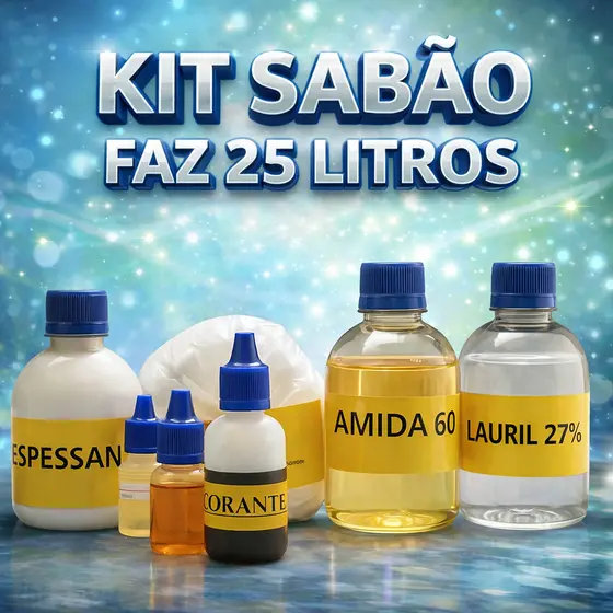 SABÃO LIQUIDO LAVA ROUPAS FAZ 25LITROS  ( UNI AZUL ) PREMIUM