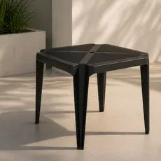 Mesa de Plástico Resistente Multiuso para Cozinha Jardim Varanda Leve Durável Fácil Limpeza Alta Qualidade