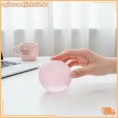 [AGBR] Maltose Squishy Brinquedo Redondo Bonito Mochi Anti Stress Fidget Toy Macio Simulado Bola Transparente Qui-reboun