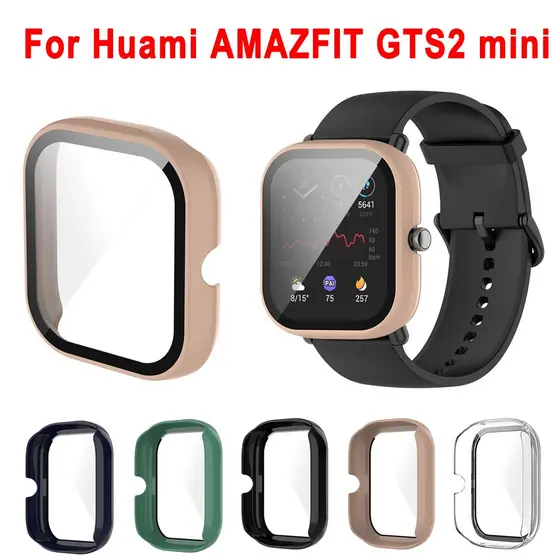 Para Huami Amazfit GTS 2 Mini Capa Protetora De Tela Cheia Filme De Vidro Temperado