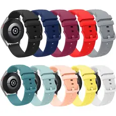 Pulseira Esportiva De 18mm 20mm 22mm Inteligente De Silicone