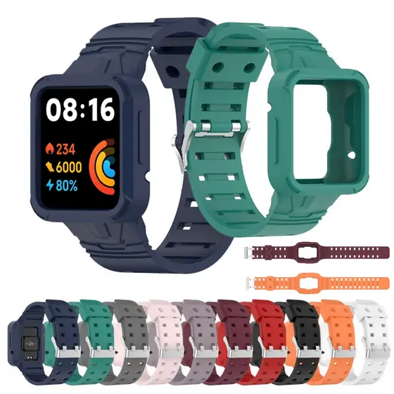 Pulseira De Silicone Para Xiaomi Redmi Watch 2 lite Relógio De Alta Qualidade Esportiva
