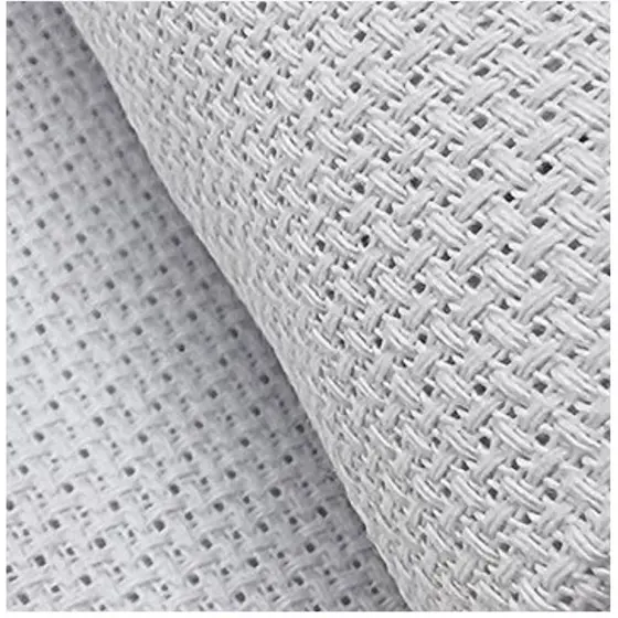 Tecido Etamine Branco para Bordado 100% Algodão