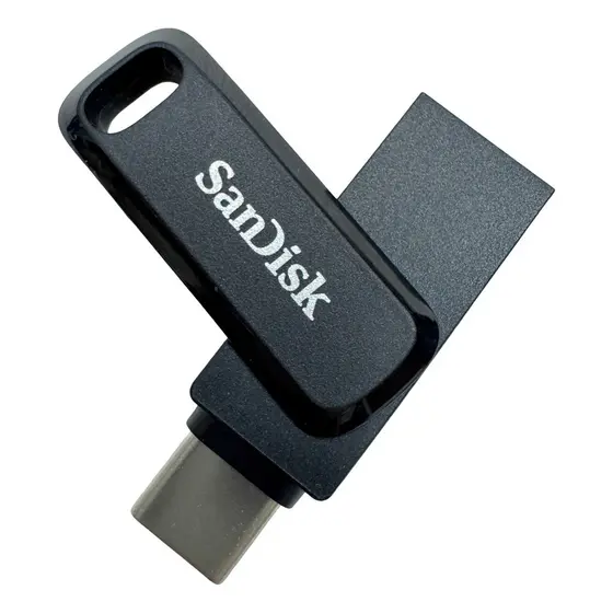 Pen Drive Sandisk 128gb Dual Drive Usb Tipo-c Pc Smartphone