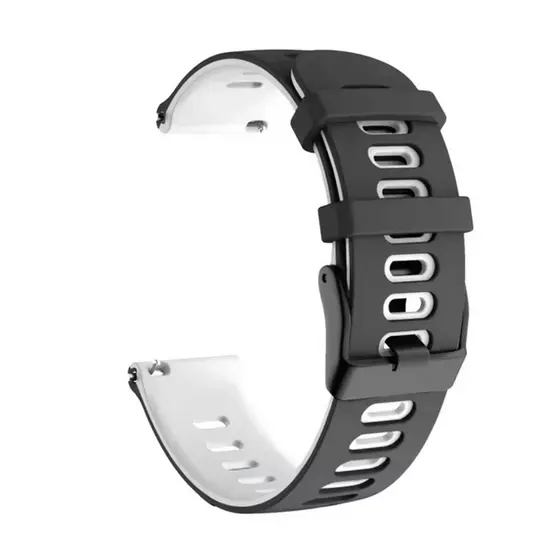 Pulseira Garmin 245, 245 music, 645, 55, Venu, 20mm silicone preta