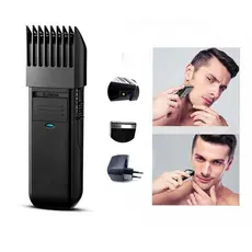 Máquina de Cortar Barba Pelos Perna Pézinho Depilador Barbeador Acabamento