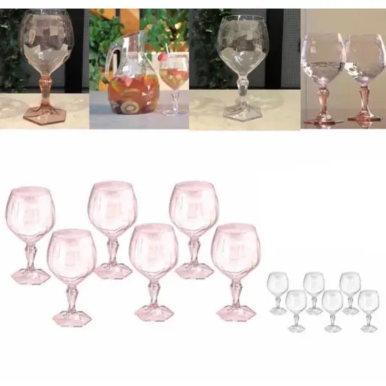 Kit 6 Taças Gin 350ml UZ