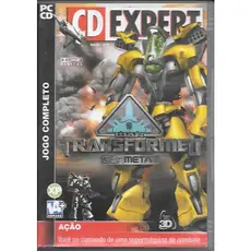 CD-ROM: Gunmetal — War Transformed (jogo de ação p/ Windows XP) Dolby Digital (requer placa 3D)