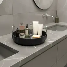 Bandeja decorativa difusor ambiente Multiuso Organizador Fruta Tempero Maquiagem Cozinha Banheiro