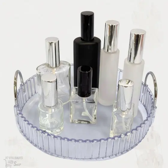 Organizador De Cosmético Maquiagem Perfumes Cosméticos Multiuso Acrílico