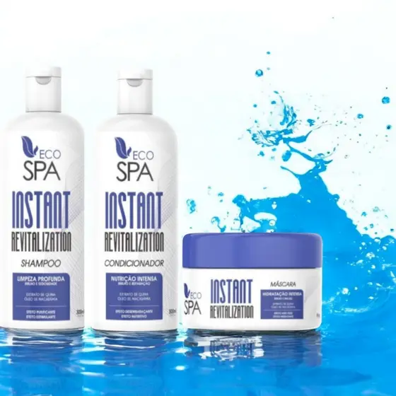 Instant Revitalization Kit Shampoo Condicionador E Mascara