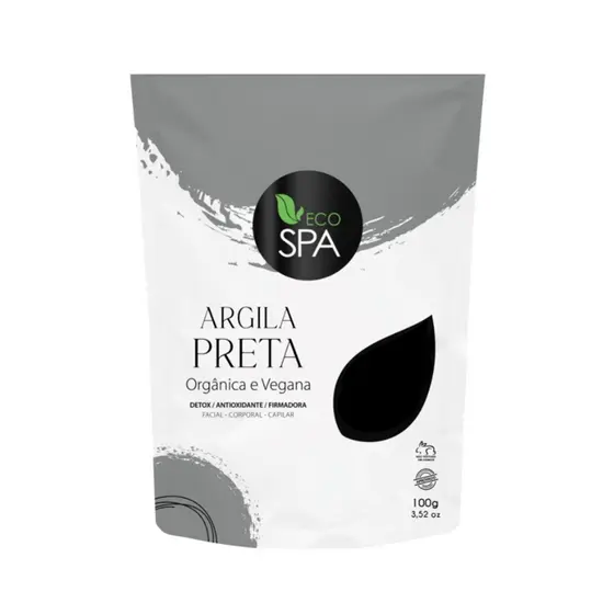 Argila Preta Lama Vulcânica Esterilizada