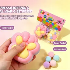 Brinquedos squishy Sensoriais patinha de Gato, Soft PVC Presentes