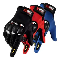 Luva Motoqueiro  Proteção Antiderrapante Motocross Bike