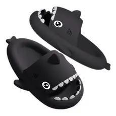 Chinelo Sandália NuvemTubarão Shark Infantil Babuche