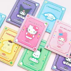 Conjunto De Notas Para Estudantes Com Adesivas De Alta Aparência E Bonitas Adesivos Notebooks Não Material Escolar