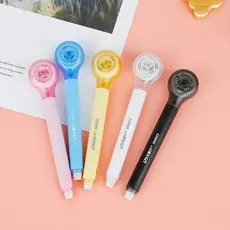 5 PCS Creative Correction Tape New Fashion Design Correction Tape Comfortable holding Easy use 5mm x 10m Tape School supplies