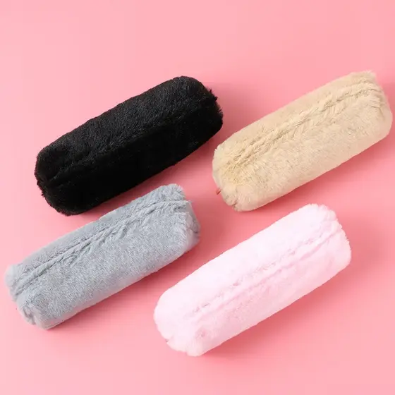 Estojo De Lápis De Pelúcia Criativo / Material Escolar E Material De Escritório