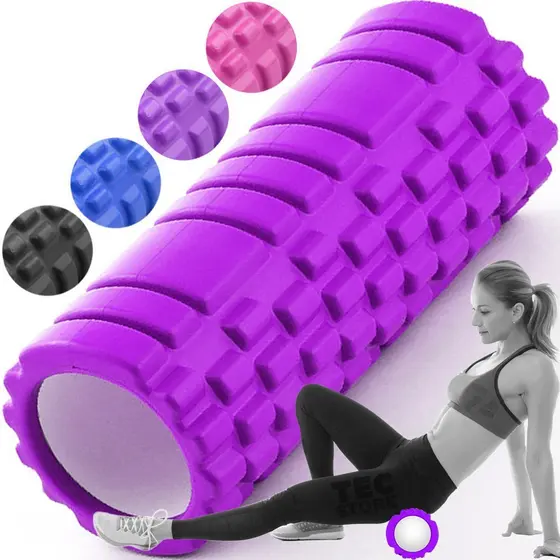 Rolo Liberação Miofascial Muscular Massagem Fisioterapia Fit