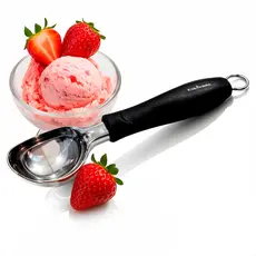Colher De Sorvete Bola Pegador Profissional Concha Sobremesa Açaí Biscoito Inox
