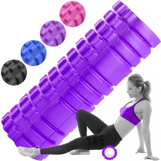 Rolo Massagem Liberação Miofascial Fisioterapia Pilates