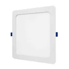 Painel LED Play Embutir Quadrado 18W Bivolt 6.500K - Branco