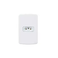 1 Kit Linha Composé Weg Tomada 10A + Placa com Suporte