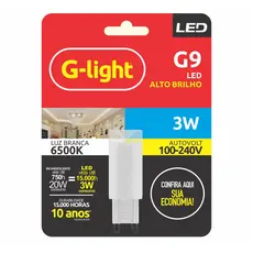 Lâmpada Led G-light G9  3w 6500k Autovolt