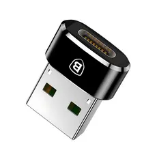 Adaptador USB-A para USB-C Baseus Conversor USB antigo P/ Novo USB para USB-C Carregamento e Dados