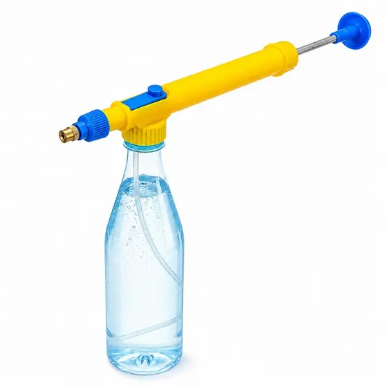 Pulverizador Para Garrafa Pet Plantas Manual Borrifador Bico Regulável Multiuso
