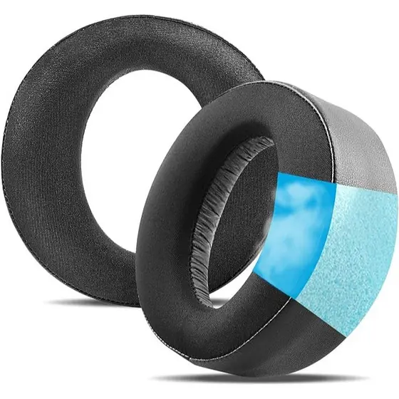 Par De Almofada Cooling Gel Compatível Headset  Fone de Ouvido Sem Fio Pulse 3D Sony PS5