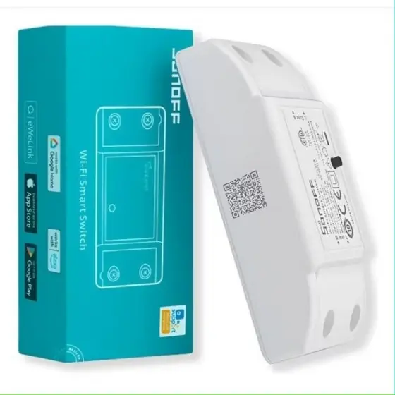 SONOFF BASIC R4 O ORIGINAL INTERRUPTOR INTELIGENTE WIFI EWELINK, ALEXA, GOOGLE NEST