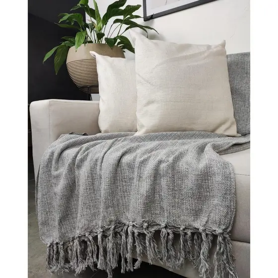 Manta Para Sofá Gigante 2,40x1,80m Casal Algodão Promoção Decoração