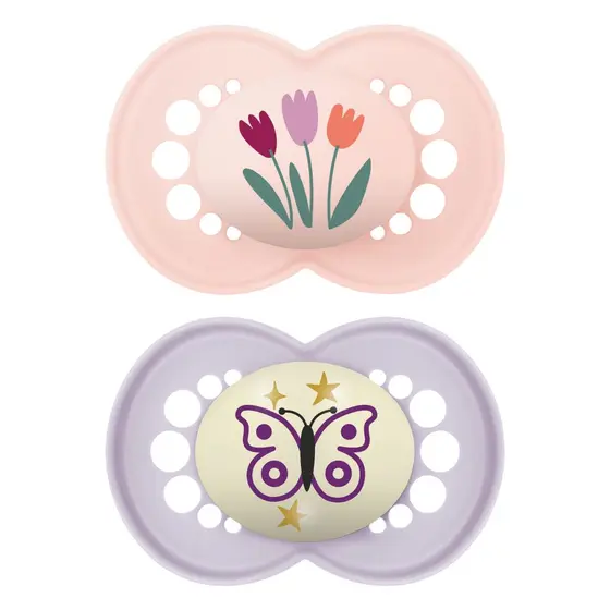 Chupeta Mam Original 16+ Meses Day & Night Brilha no Escuro CH30422