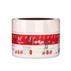 MASCARA MORANGO E CHANTILLY PARA CABELOS QUEBRADIÇOS E SEM VIDA 250gr