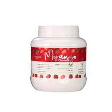 MASCARA MORANGO E CHANTILLY PARA CABELOS QUEBRADIÇOS E SEM VIDA 2KG