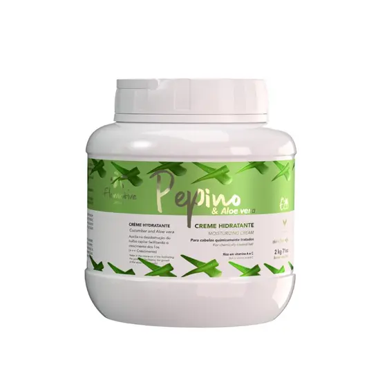 MASCARA PEPINO E ALOE VERA PARA CABELOS QUIMICAMENTE TRATADOS 2KG