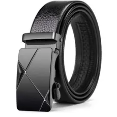Cinto Social De Luxo Masculino Fivela Automática