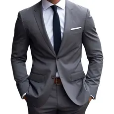 Terno Slim Masculino Alto Padrão Luxo (Blazer + Calça)