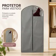 Capa Protetora De Para Roupa e Vestido