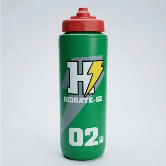 1 Squeeze Tipo Gatorade 1 Litro Válvula Automática Academia Esporte Fitness