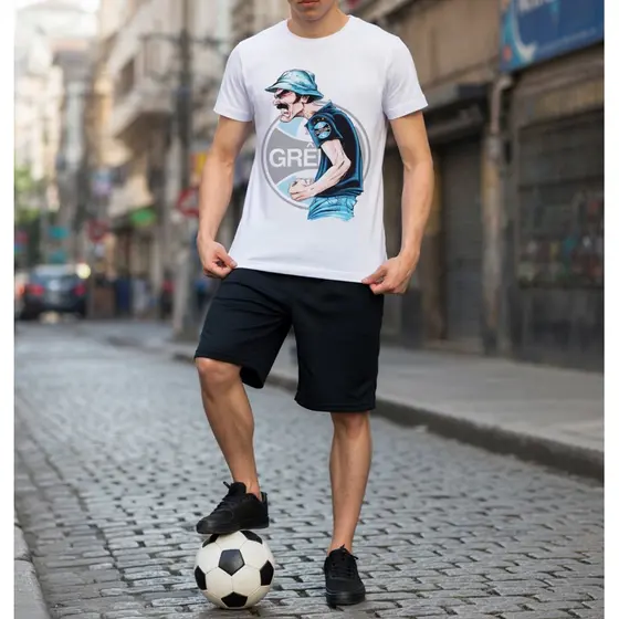 Camiseta Grêmio Camisa de time Masculina