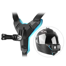 Suporte p/ Capacete (Queixo) AZUL