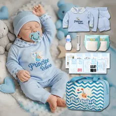 Bebe Menino Barato Reborn Silicone Original Envio Imediato
