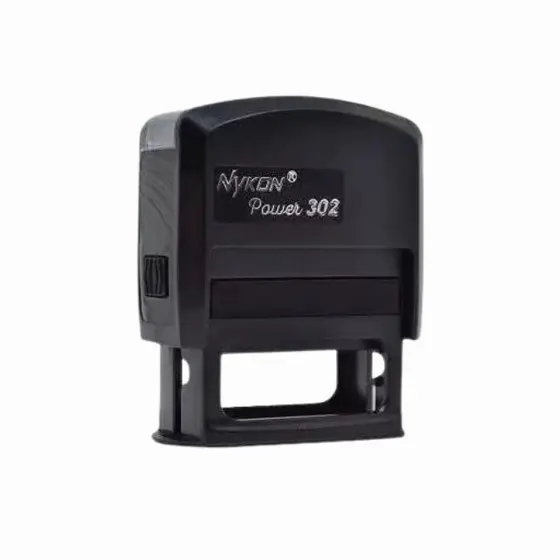 Carimbo Personalizado Nykon 302 Black - 38x14 ideal para varias profissões - ENVIAR DADOS IMEDIATAMENTE NO CHAT