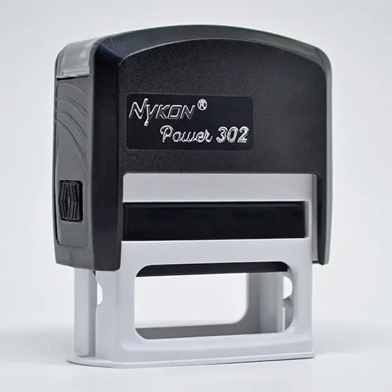 Carimbo personalizado  para diversas áreas - Marca NYKON MEDIDA 38X14MM