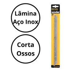 Lâmina para Serra Sabre em Aço Inox Corta Ossos 30cm Vonder