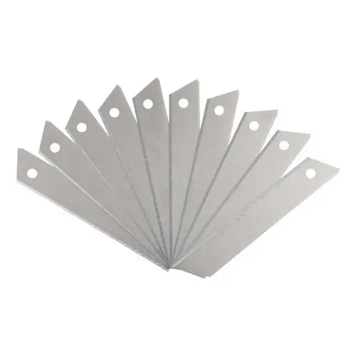 Lâmina p/ estilete 18mm 14 divisão blister c/ 10 peças VD